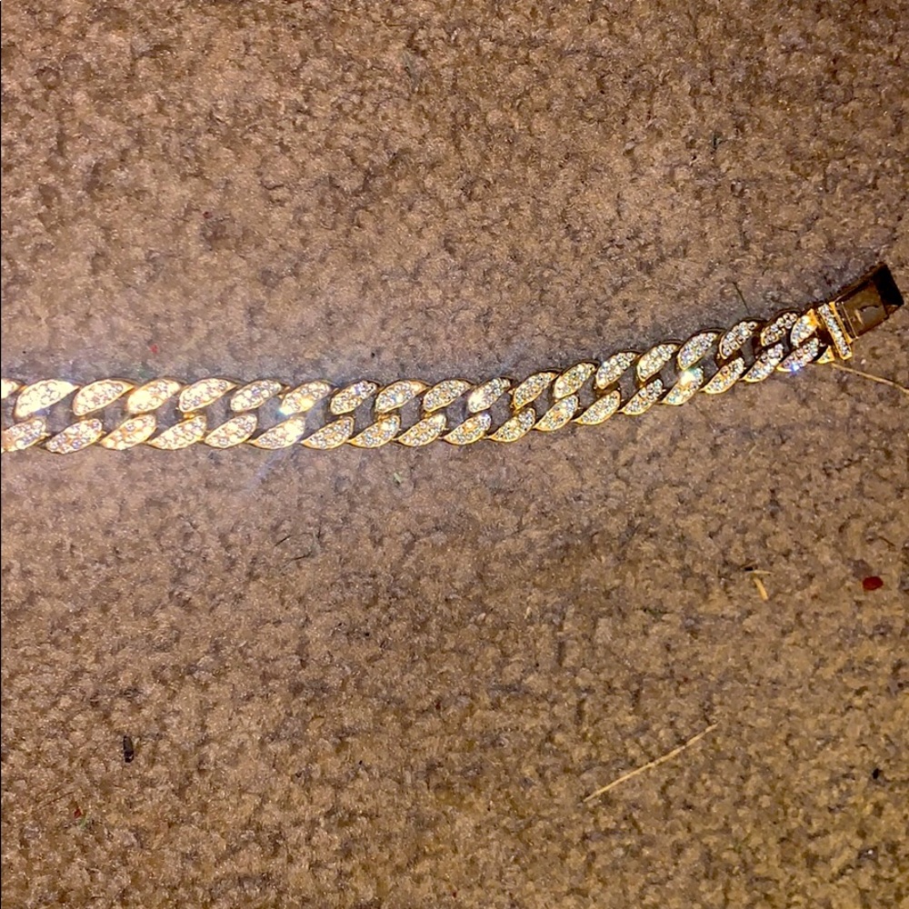 Gold plated bracelet